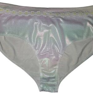 Iridescent Floral Lace Panties